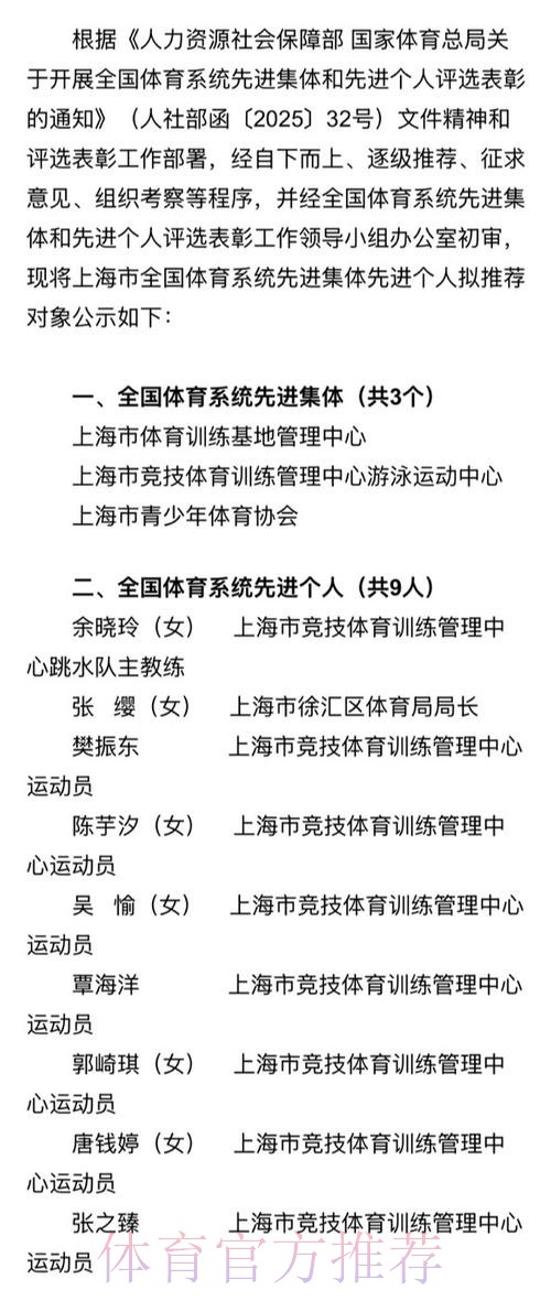 全国体育系统先进集体、先进个人代表表示——新起点 新征程 新作为
